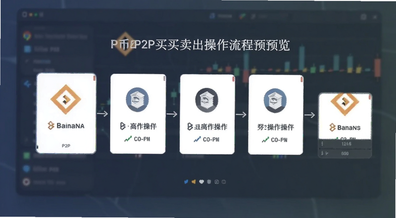 币安P2P买入卖出操作流程图预览图