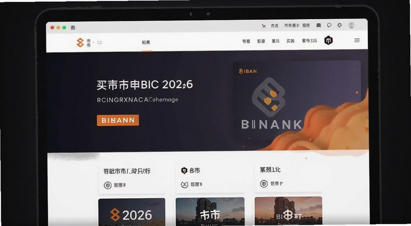 币安交易所2026买币首页界面预览图
