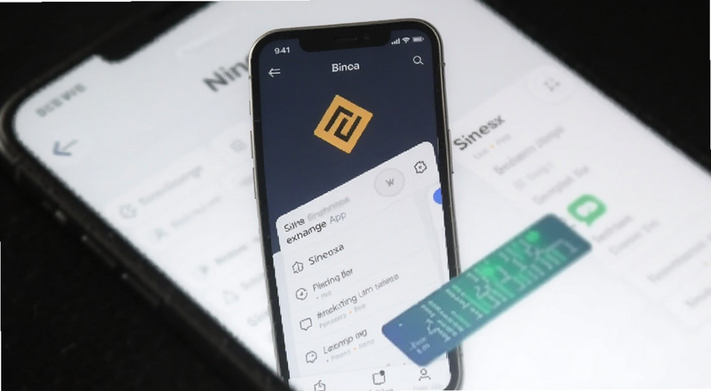 币安交易所APP首页界面预览图