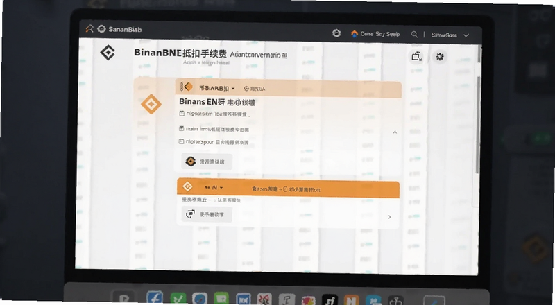 币安BNB抵扣手续费设置界面预览图
