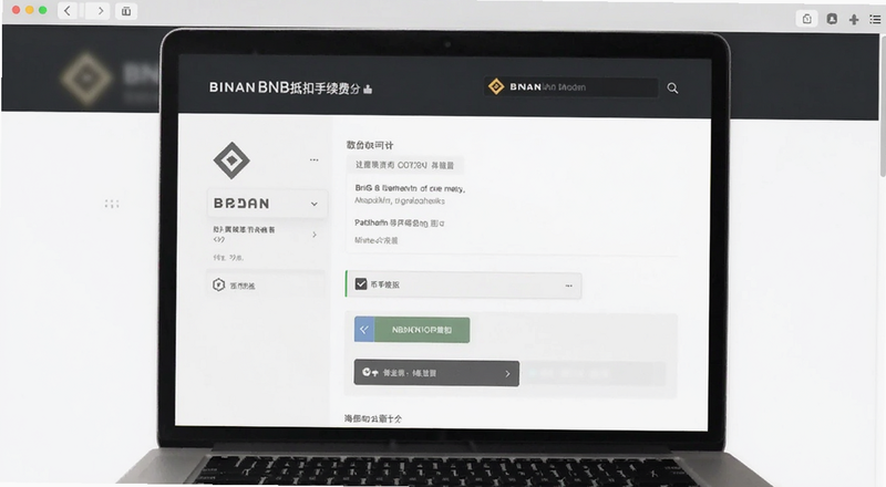 币安BNB抵扣手续费设置页面预览图