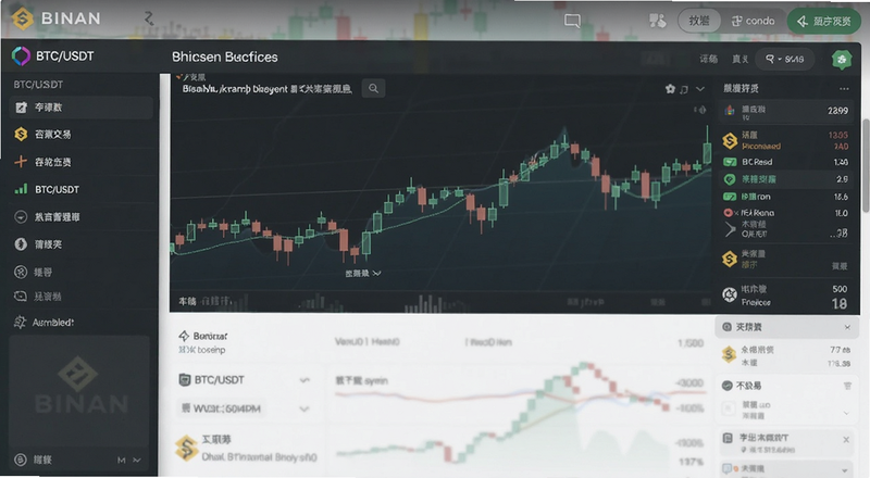 �Ұ��ֻ�����BTC/USDT����Ԥ��ͼ