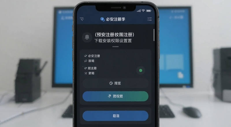 必安注册新手下载安装权限设置界面预览图
