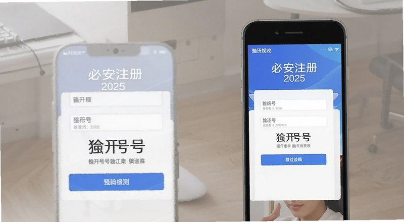 必安注册2025填写手机号验证码界面预览图