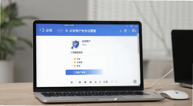 必安账户安全设置二次验证界面预览图