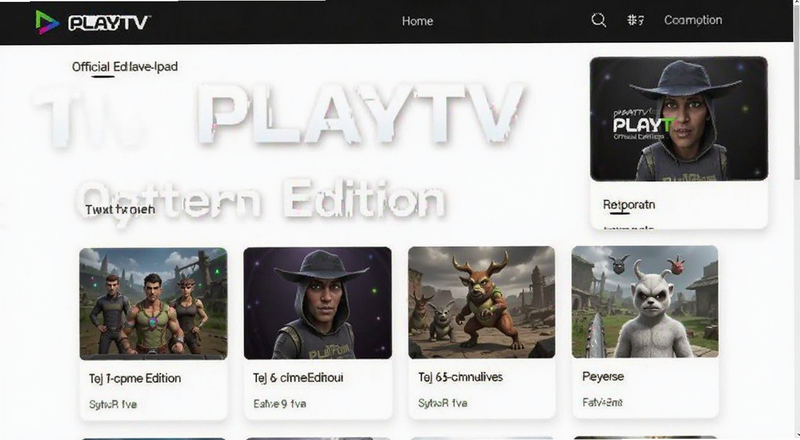PLAYTV�ٷ����°�����ҳ���ͼ