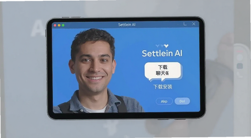 Settlein AI聊天软件下载安装界面预览图