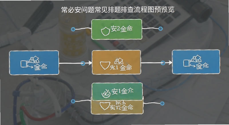 必安入金常见问题排查流程图预览图