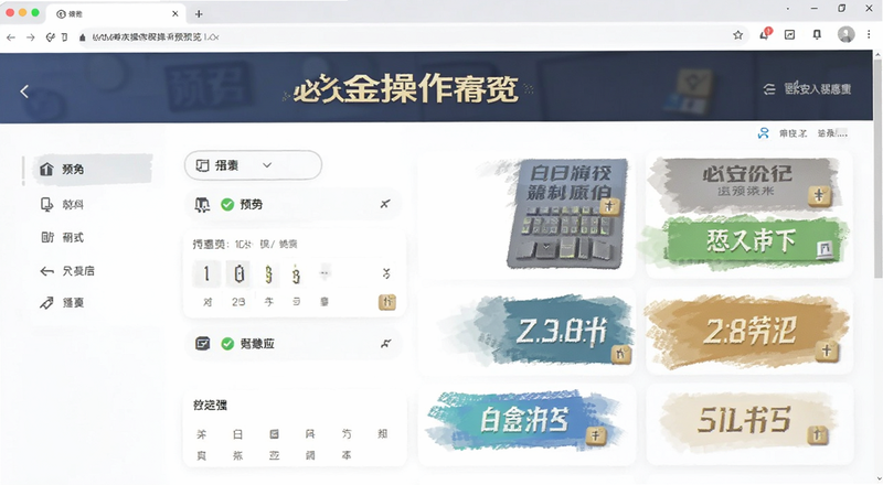 必安入金操作界面预览图