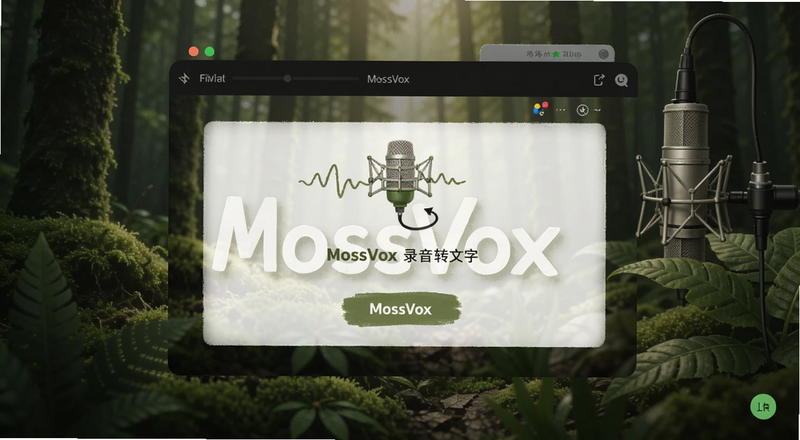 MossVox¼��ת�����ϴ�����Ԥ��ͼ