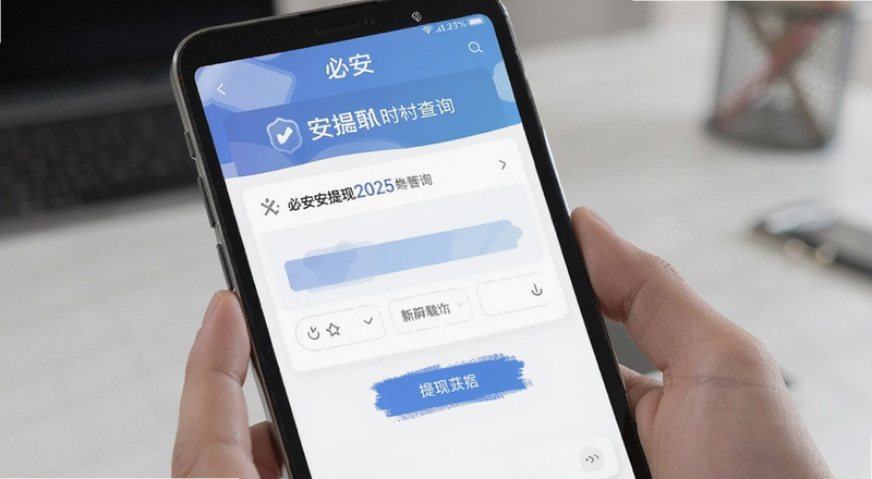 必安提现2025到账时间查询界面预览图