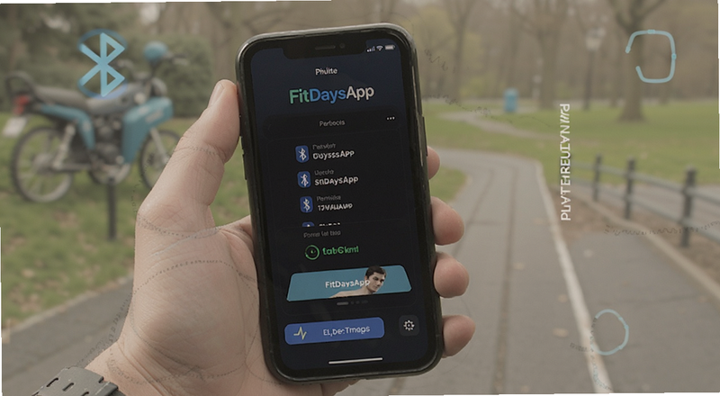FitDaysApp����ͬ����Ŀ�����ý���Ԥ��ͼ