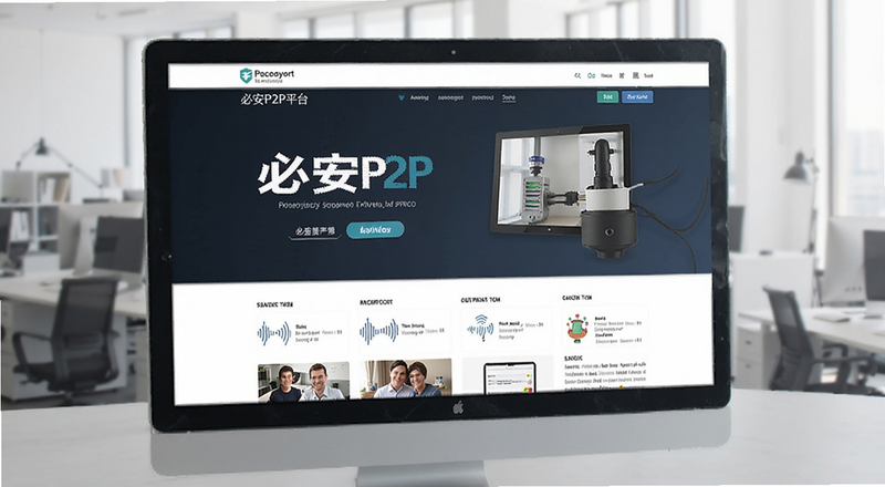 必安P2P平台首页界面预览图
