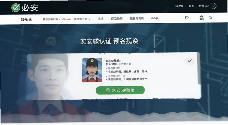 必安官网实名认证上传身份证预览图