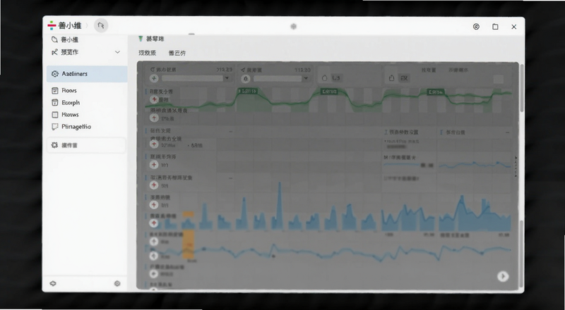 善小维参数设置界面操作预览图