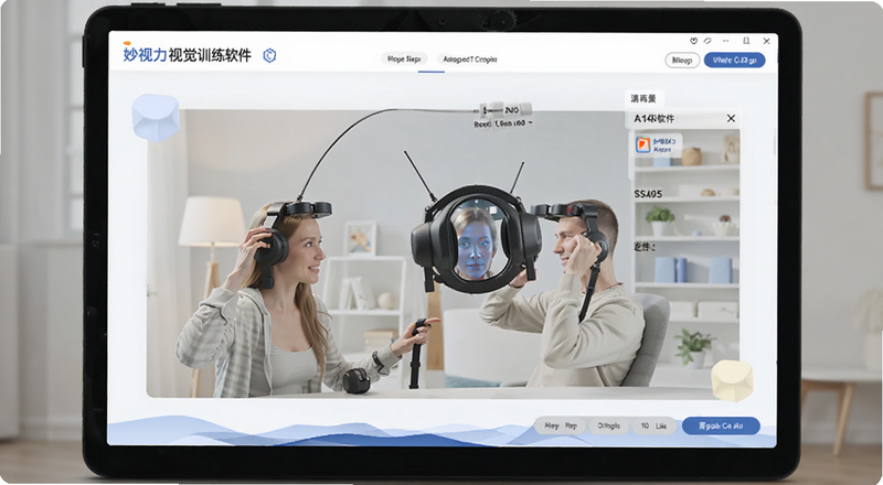 妙视力视觉训练软件界面预览图