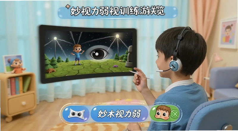 妙视力弱视训练游戏关卡预览图