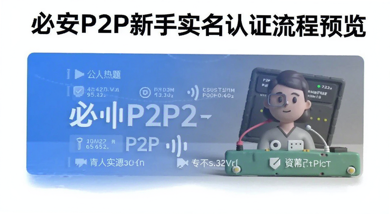 必安P2P新手实名认证流程预览图