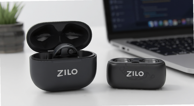 Zilo智能戒指充电盒与续航展示图