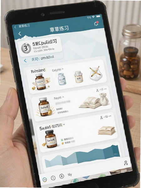 药师题库帮章节练习界面