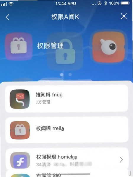 ����APPȨ�޹��������ͼ