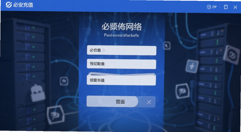 必安充值网络选择界面预览图