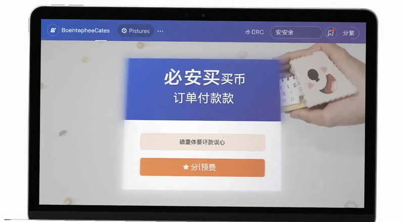 必安买币订单付款页面预览图