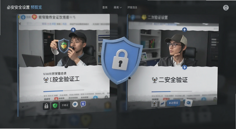 必安安全设置二次验证预览图