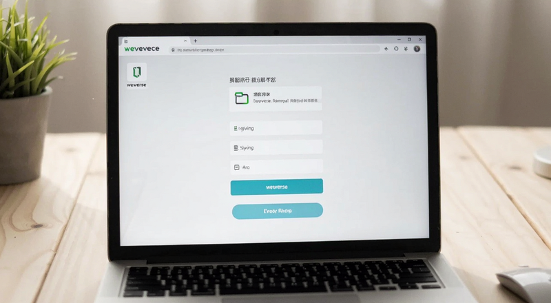 weverse邮箱注册界面预览图