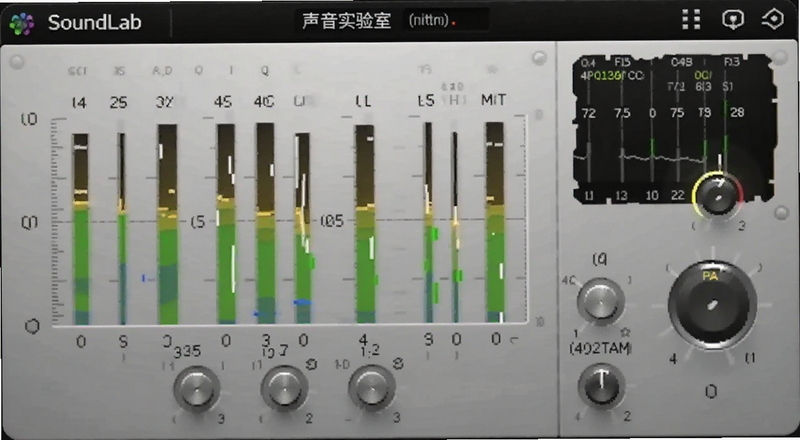SoundLab����ʵ���Ҿ������������ڽ���Ԥ��ͼ