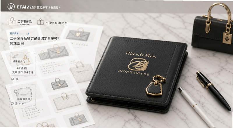 二手奢侈品鉴定记录绑定系统预览图