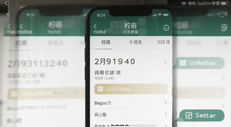 一只柠萌酒店手机订房页面截图