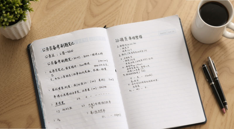 公务员备考刷题笔记与错题整理预览图