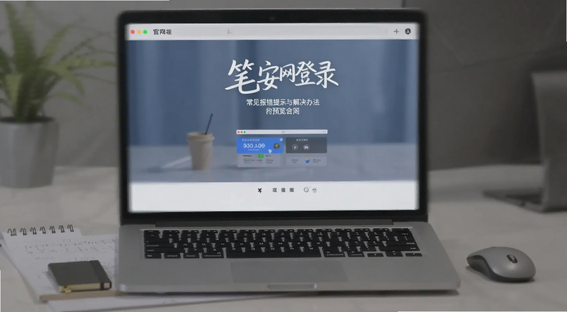 笔安官网登录常见报错提示与解决办法预览图