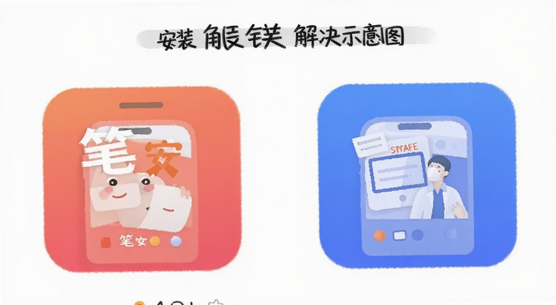 �ʰ�APP��װ�������ʾ��ͼ