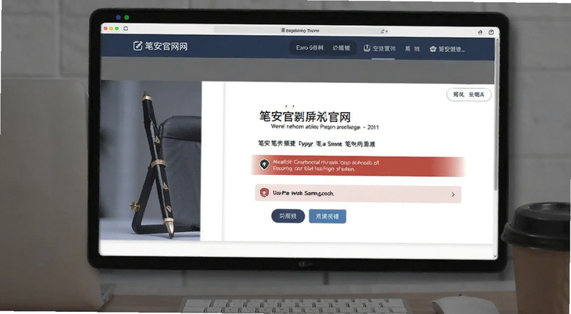 笔安官网报错提示界面预览图