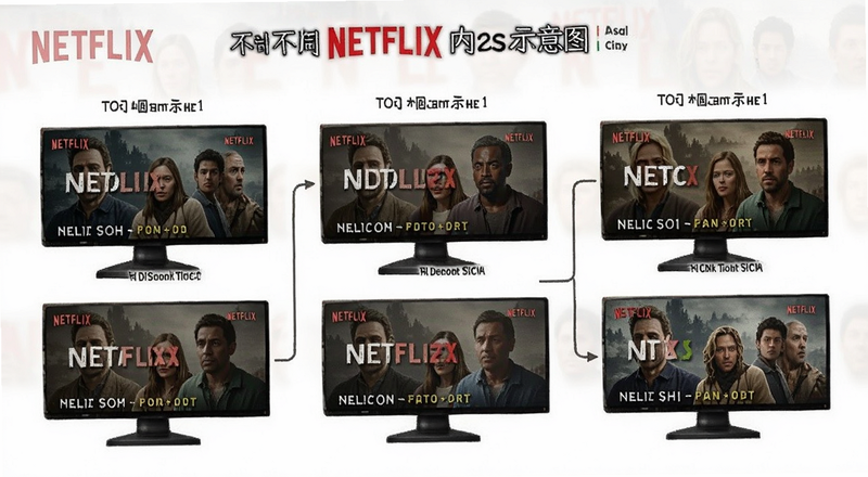 Netflix��ͬ�������ݿ�ʾ��ͼ