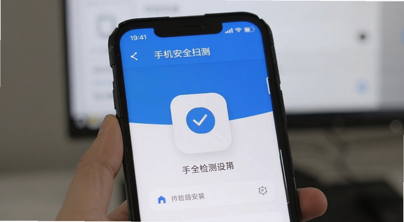 手机安全检测扫描安装包界面预览图