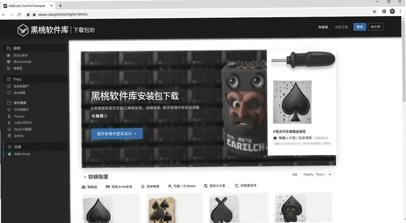 黑桃软件库安装包下载页面预览图