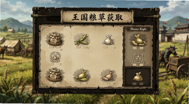 汉字王国粮草获取界面预览图