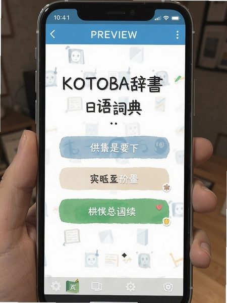 KOTOBA������ʵ䱳���ʹ��ܽ���Ԥ��ͼ