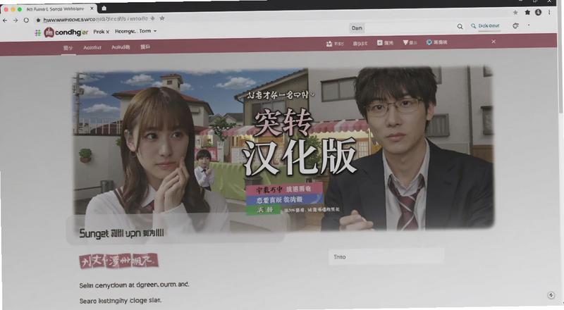 恋爱喜剧突转汉化版下载页面预览图