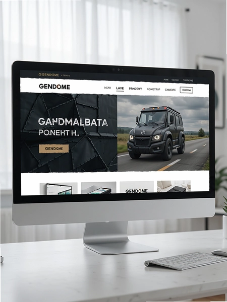 GendomeƷ�ƹ�����ҳչʾͼ