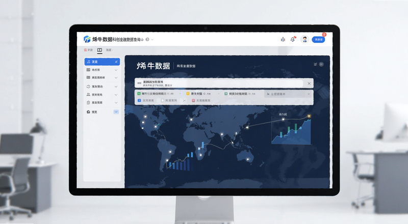 烯牛数据科创金融数据查询界面预览图