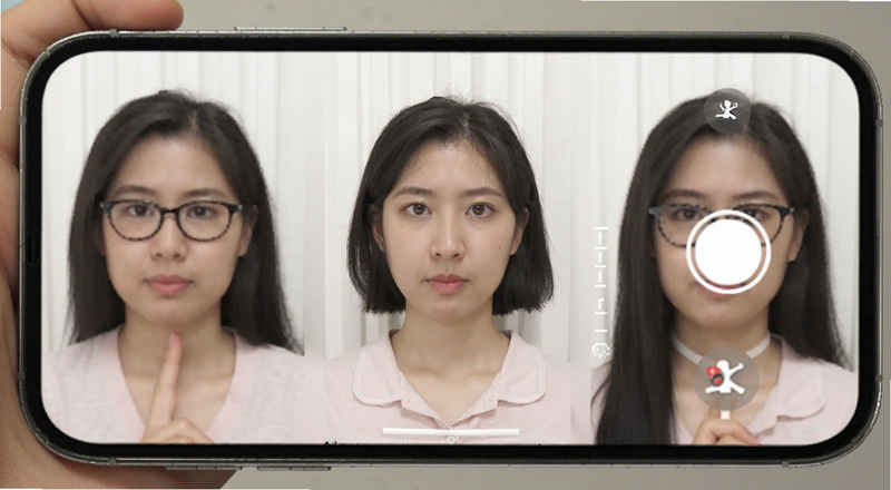 手机拍摄证件照姿势预览图