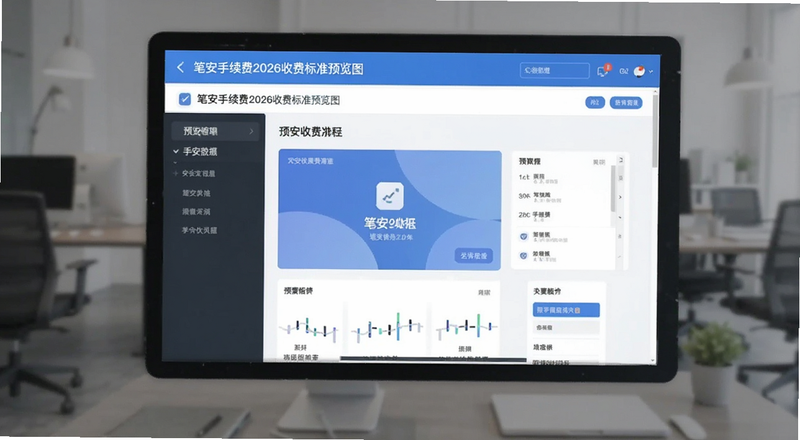 笔安手续费2026年收费标准界面预览图|alt=
