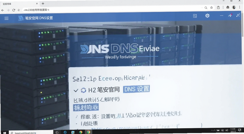 �ʰ�����DNS���ò����ͼԤ��ͼ