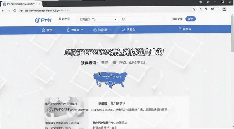 笔安P2P2025清退兑付进度查询页面截图预览图