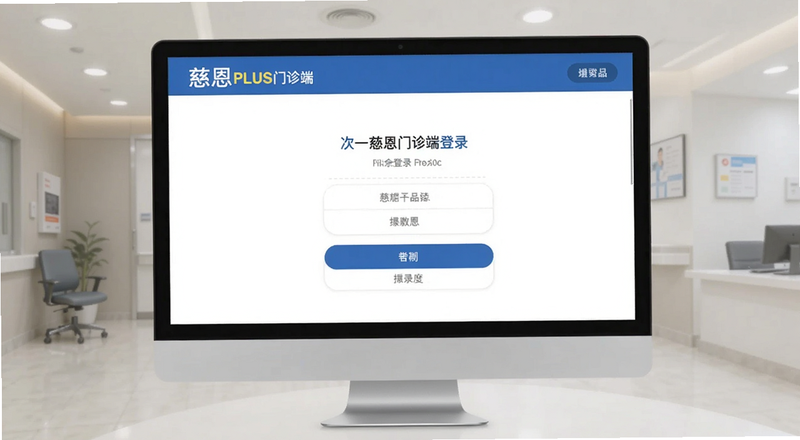 慈恩PLUS门诊端登录界面预览图