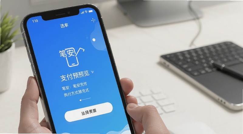 笔安充值支付方式选择预览图